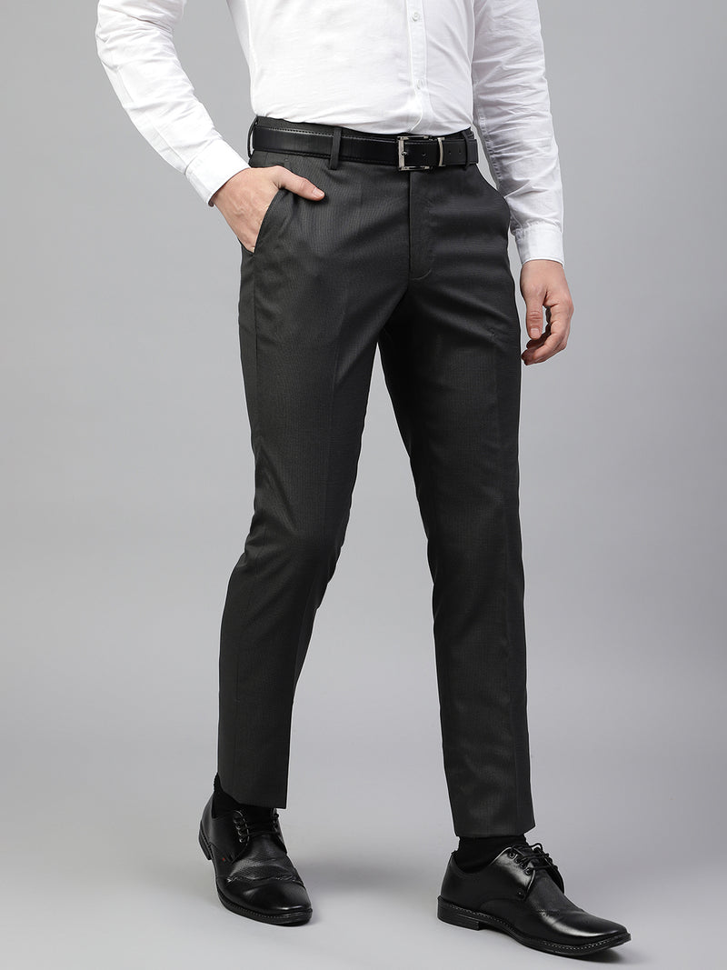 Buy Haul Chic Men Black, Light Blue Solid Polycotton Pack Of 2 Regular Fit  Formal Trousers (34) Online at Best Prices in India - JioMart.
